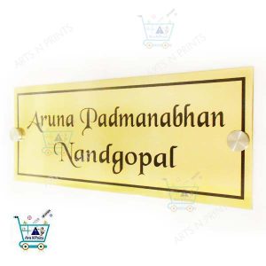 brass name plate shop online