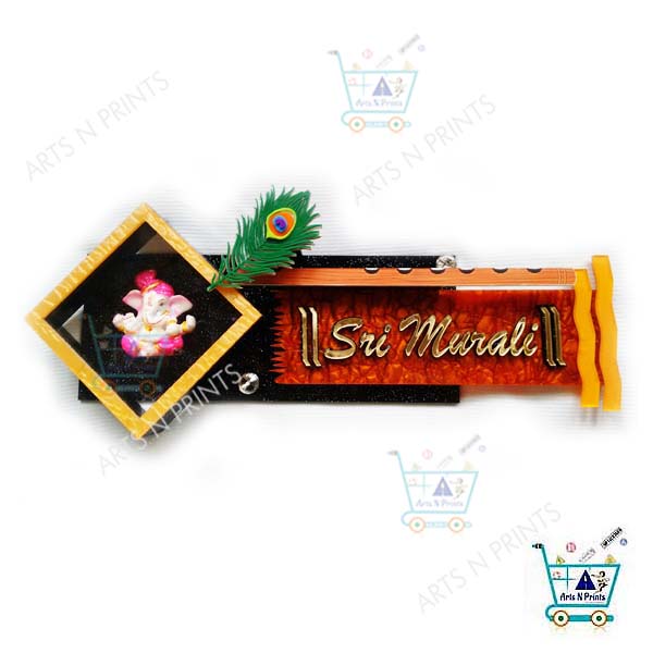acrylic name plate models online