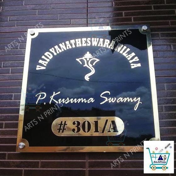 Brass Name Plate Manufacturer Supplier Dealer Name Plate Shop