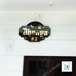 brass name plate designs for home in bangalore