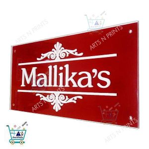 acrylic name plates for doors online