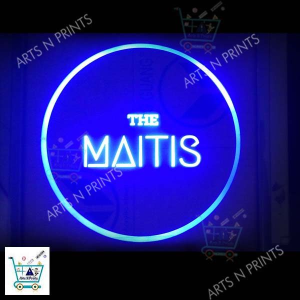 mumbai led name plate as matis