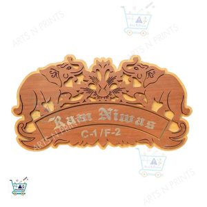 wooden name plate images