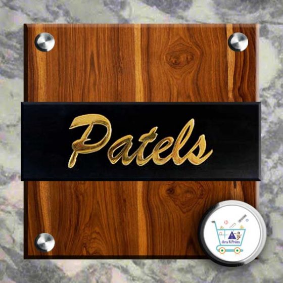 Thick Brass Name Plate House Name Plate Manufacturer Apartments