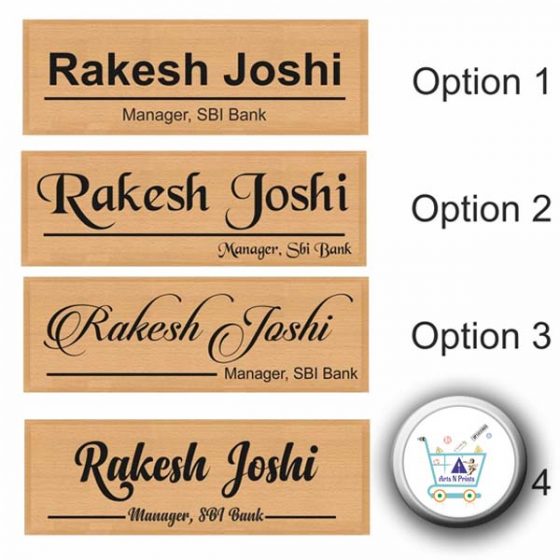 Wooden Door Name Plate Designs for Flats House Name Plate