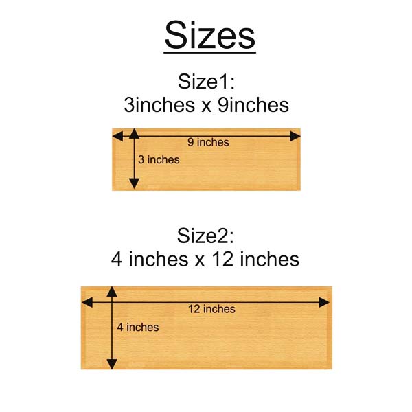 Dr. Logo Engraved Door Name Plate House Name Plate