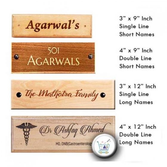 Dimension Size House Name Plate Manufacturer