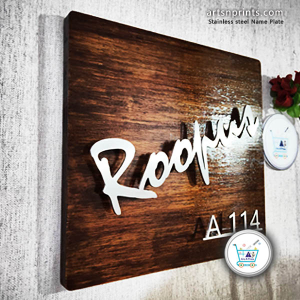 Name plate maker as per vastu